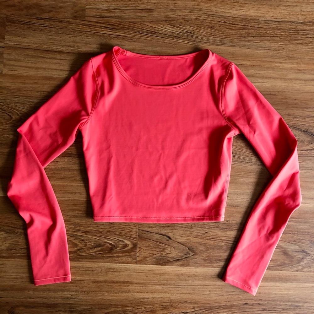 🍋Lululemon🍋Long Sleeve Crop Top